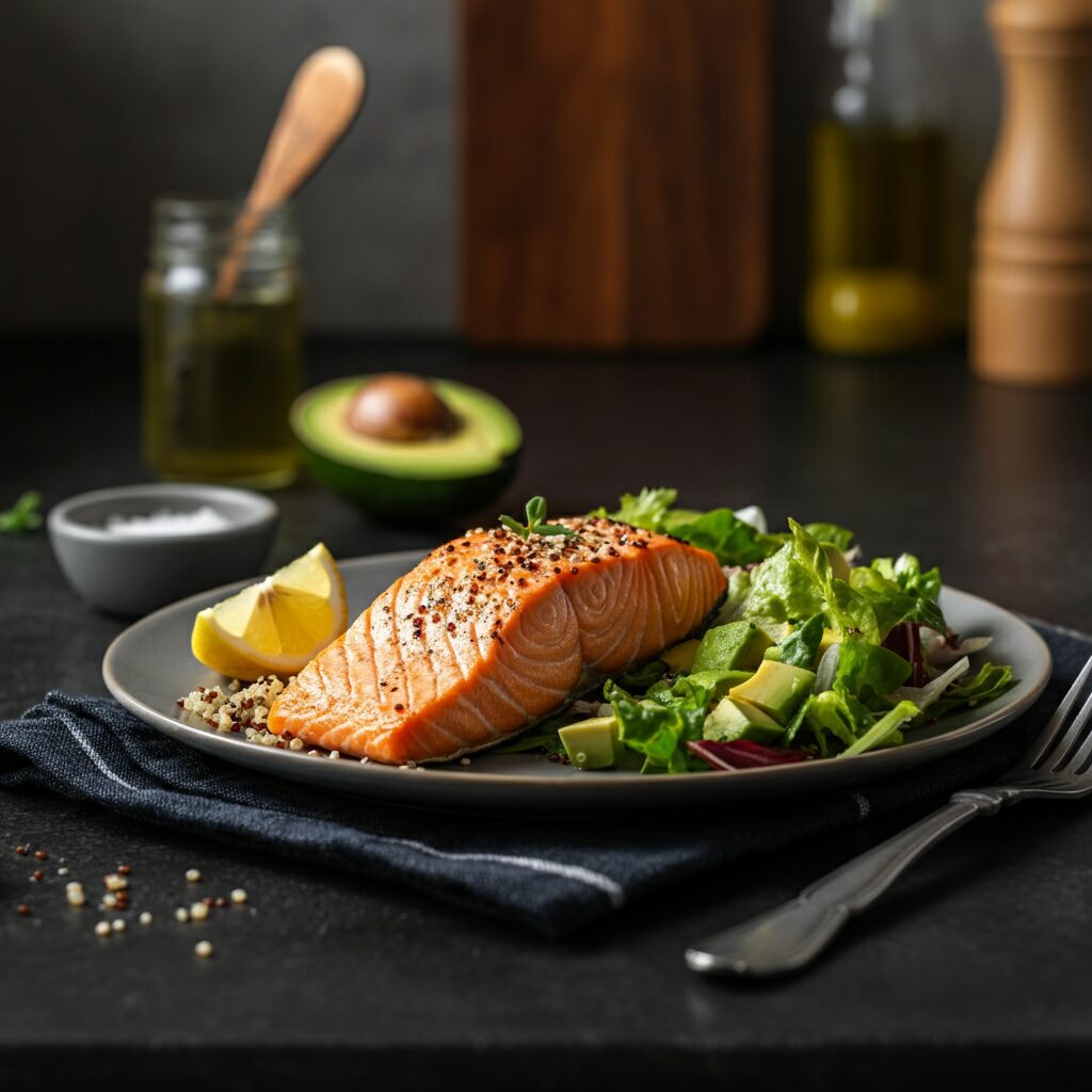 salmon recipe high in vitamin b