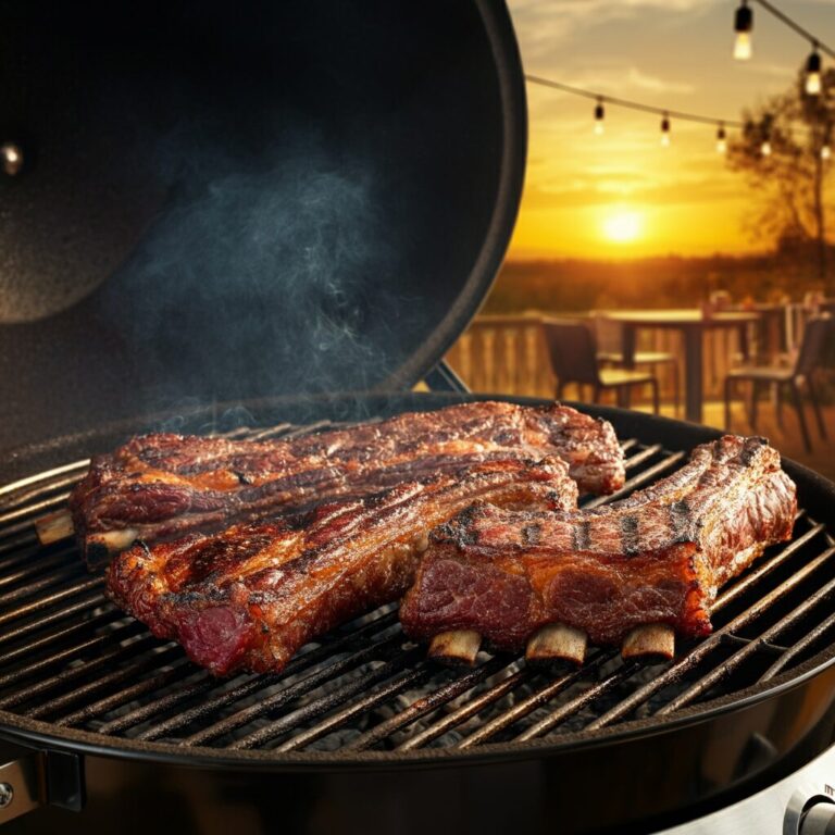 Grilled Beef Ribs