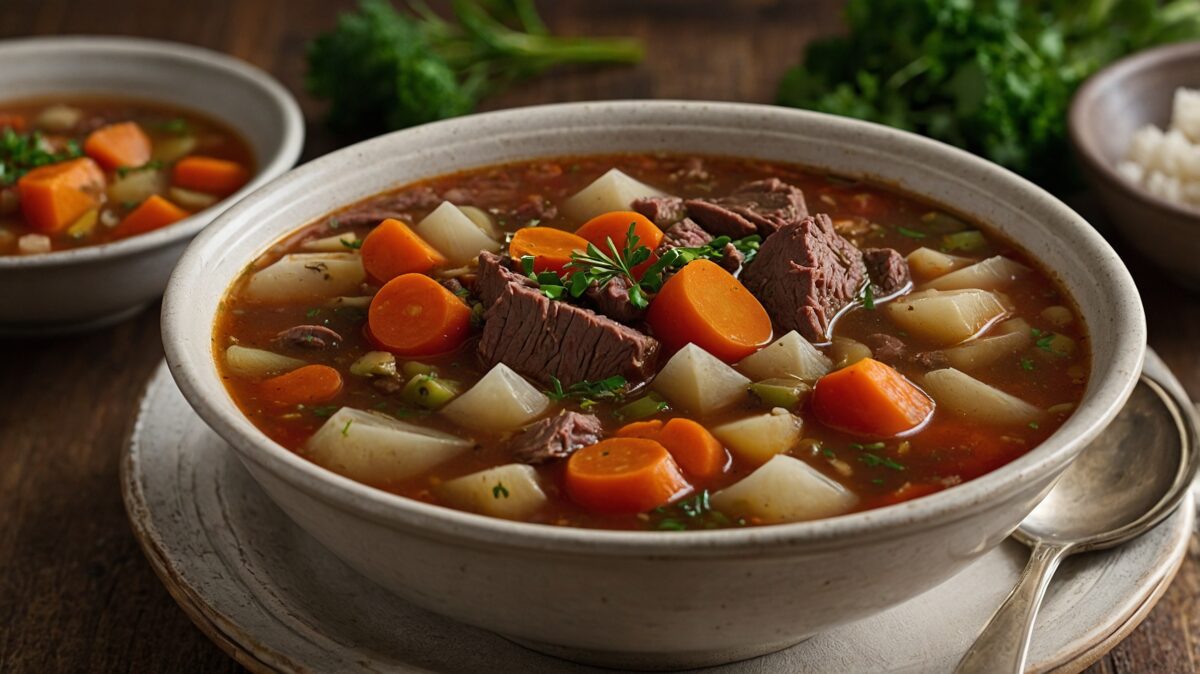 Hearty Vegetable Beef Soup