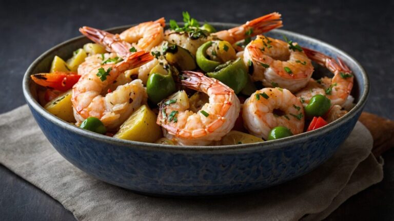 chicken and shrimp dishes