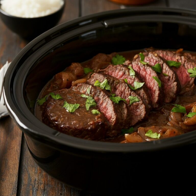 crock pot bucket steak