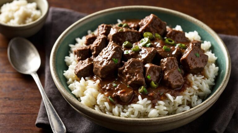 slow cooker beef tips