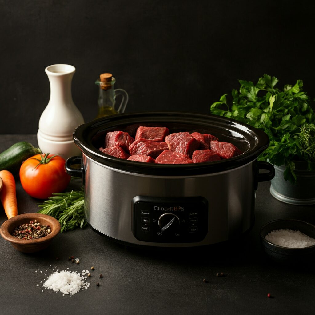 slow cooker cube steak