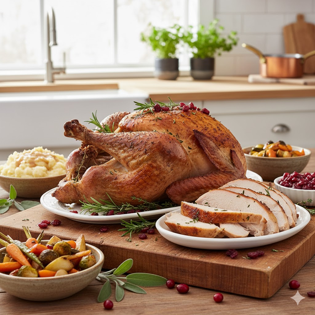 Broad Breasted White Turkey: Size, Care & Cooking