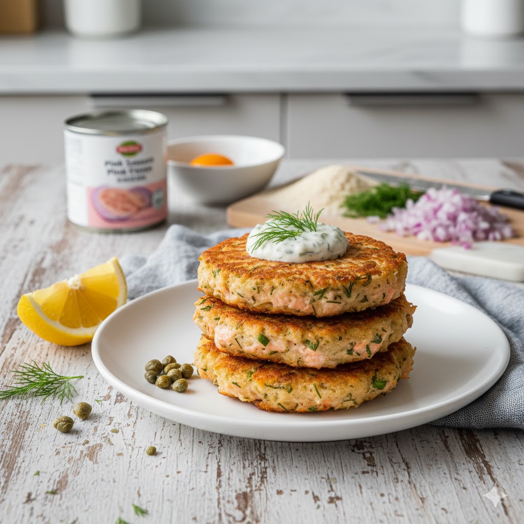 Easy Recipe for Salmon Patties Crispy Delicious